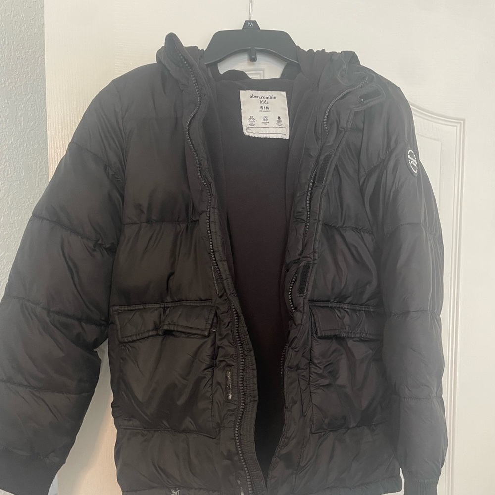 Abercrombie kids puffer jacket